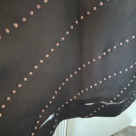 Sonja Kiefer Women’s Silhouette Y2K Baby Doll Style Beaded Gown size XS - Picture 9 of 16